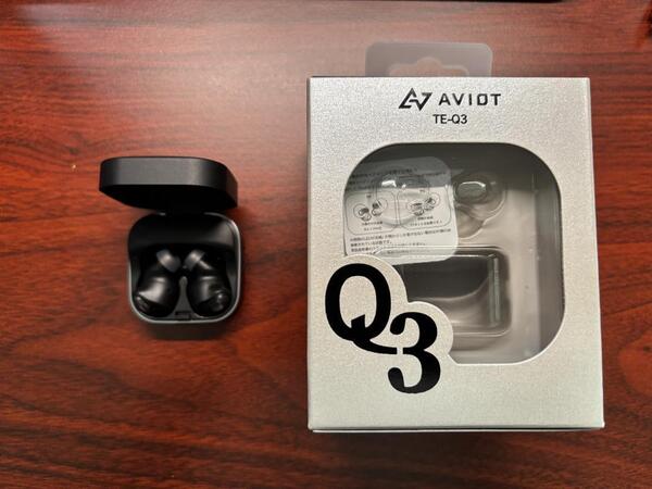 AVIOT TE-Q3 アクティブノイズキャンセリング ワイヤレス イヤホン
