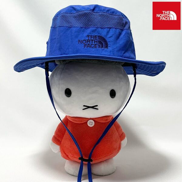 【訳あり新品】THE NORTH FACE Kids’ Sunshield Hat ¥5,940 (税込) ノースフェイス キッズ サンシールドハット ブルー size KM 50〜53cm