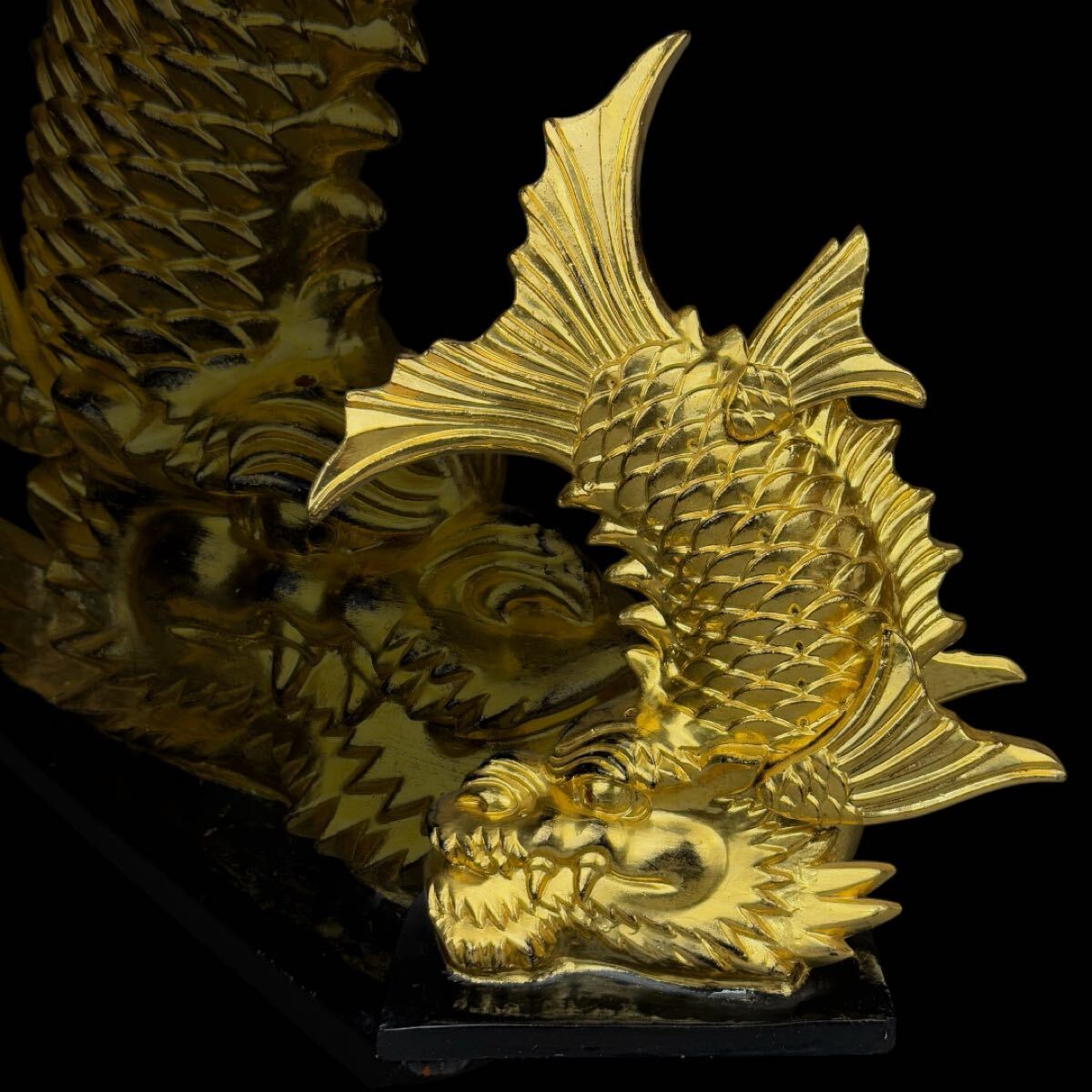 江戸時代中期頃超特大サイズ極稀少レア鬼師超絶技巧造寺社屋根大