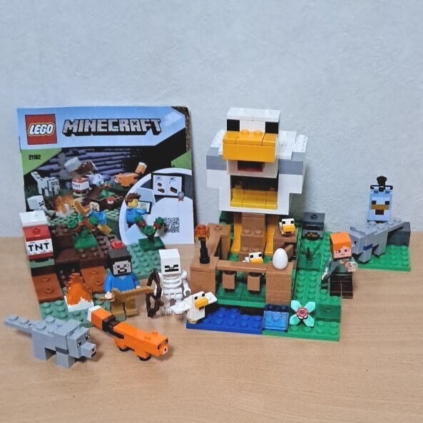 LEGO 21140 マインクラフト ニワトリ小屋 21162 タイガの冒険 レゴ Minecraft