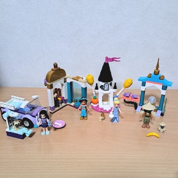 LEGO 41158 ディズニープリンセス ジャスミンと小さなパレス 30554 シンデレラ 30558 ラーヤ 41360 エマのどうぶつクリニックカー レゴ