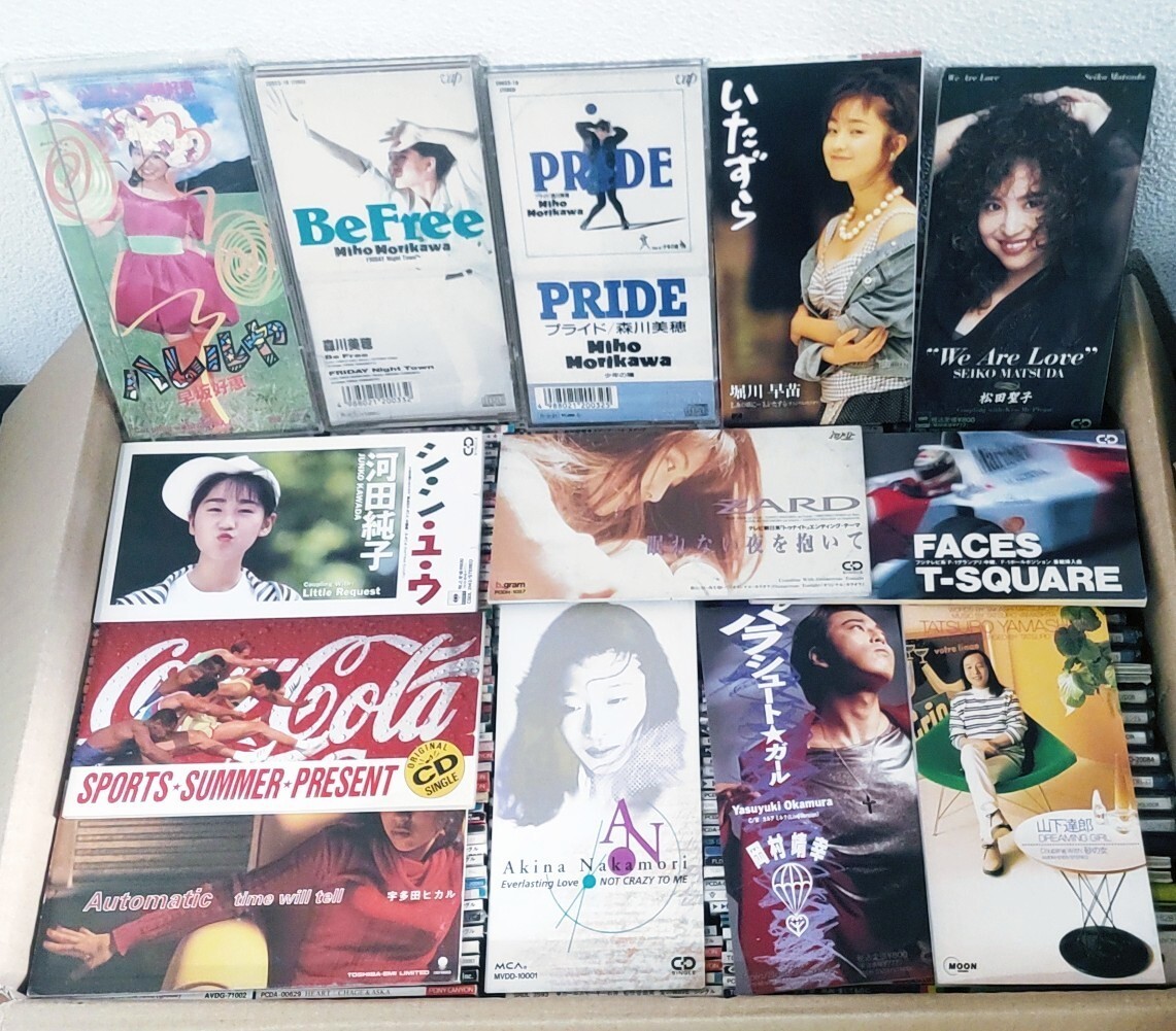 中森明菜 EP シングルレコード 8cm シングルCD LD 再生未確認 管