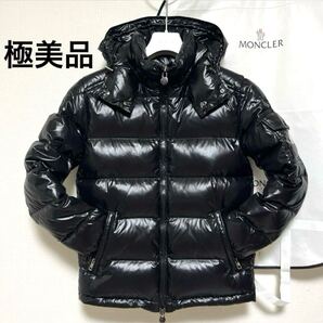 【極美品】定価300,300円 MONCLER MAYA マヤ 黒 サイズ1 ダウンジャケット モンクレール ブラック