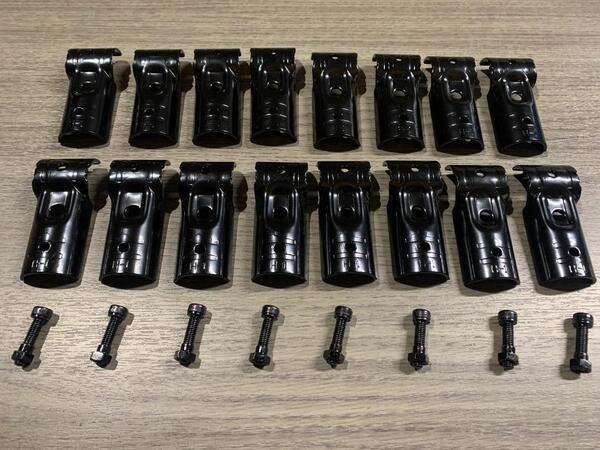 イレクターパイプ アタッチメント メタルジョイント 8個 矢崎HJ-1と互換性