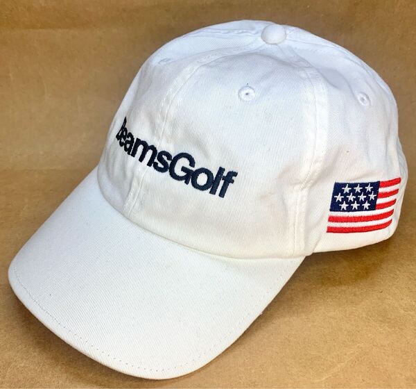 BEAMS GOLF キャップ ホワイト