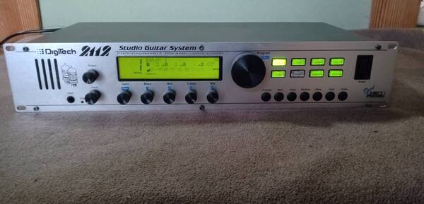 名機! DigiTech GSP-2112(2120仕様) フルセット 最終バージョンにアップ済み 取説 コントローラー付き 動作品