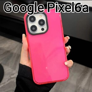 GooglePixel6a ケース ピンク クリア Google Pixel6a