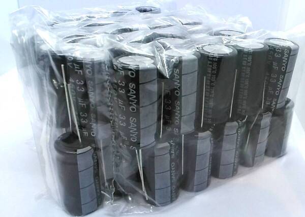 電解コンデンサ SANYO 105℃対応 FC450V33μF 60本