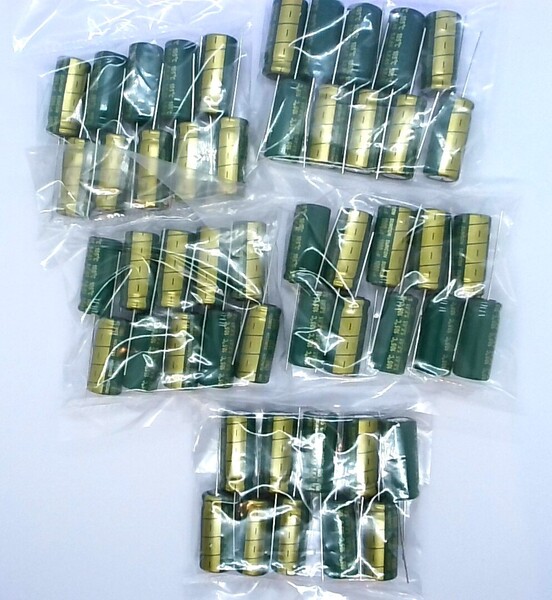 電解コンデンサ SUNCON 105℃対応 WG25V1000μF 50本