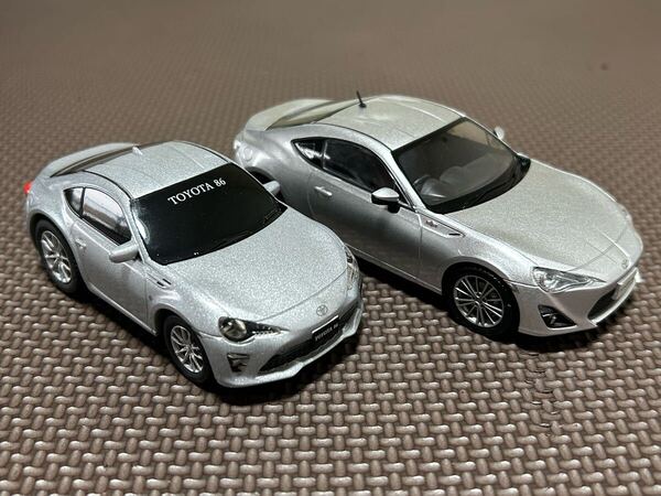 トヨタ86カラーサンプル&プルバックカー