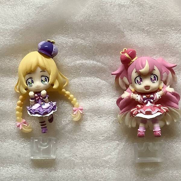 プリキュアオールスターズ プリキュアあそーと2024 A賞 キュアワンダフル キュアフレンディ ビッグサイズフィギュア ガシャポン