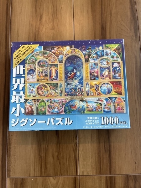 【期間限定値下げ】新品未使用 ディズニー ジグソーパズル 1000ピース 世界最小 Disney ミッキー
