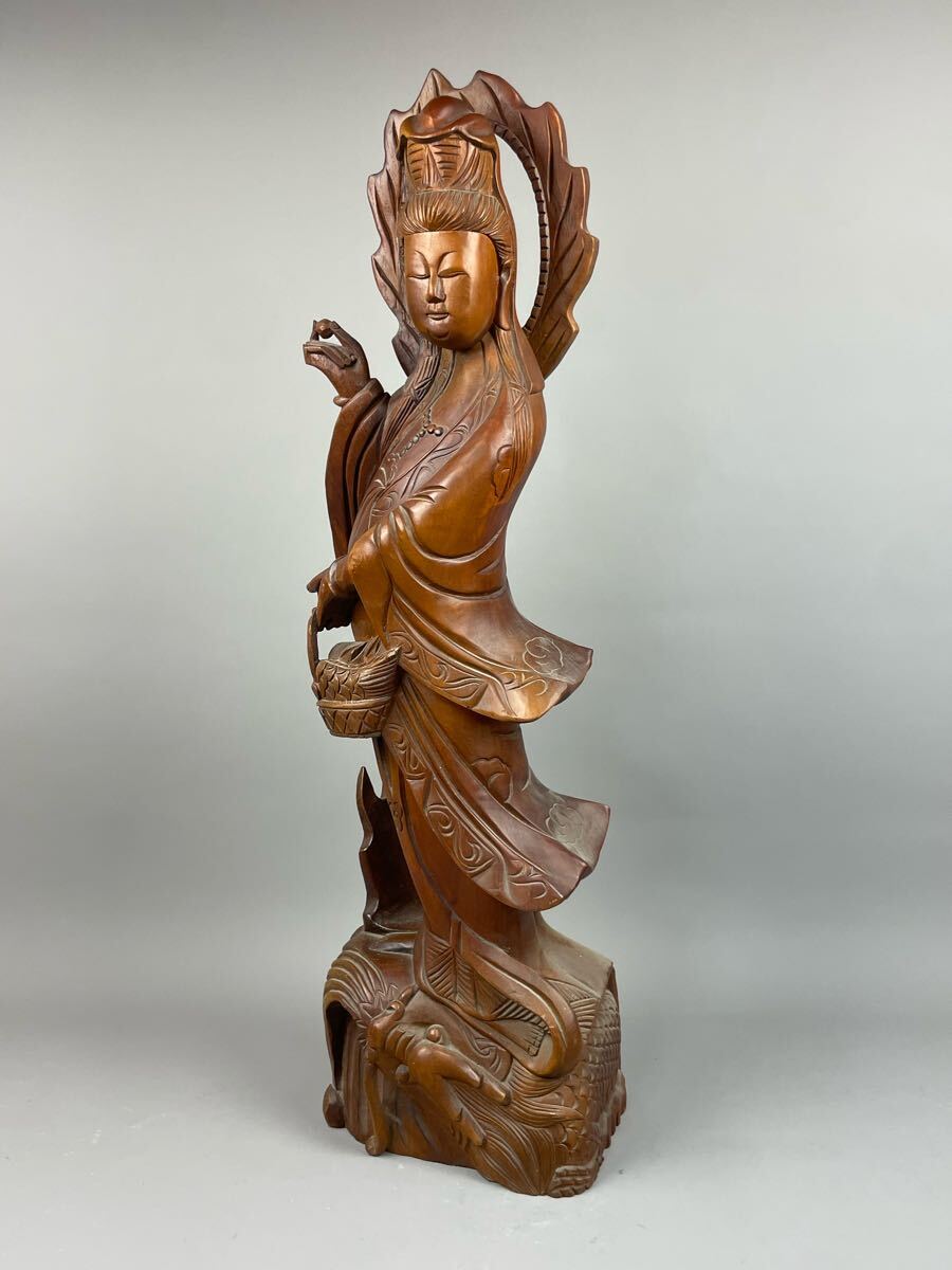 観音様　アンティーク　観音像　仏像　置物　飾物　骨董品 Amazon.co.jp: 仏像 骨董品 観音様 仏様 蓮の花 お座り : ホーム