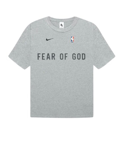 【新品未開封】Nike x Fear of God Warm Up T-Shirt Dark Heather Grey cu4699-063 サイズXS
