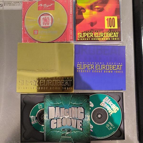 SUPER EUROBEAT & DANCING GROOVE 2 CDセット ディスコ クラブ ユーロビート ダンスナンバー 六本木 渋谷