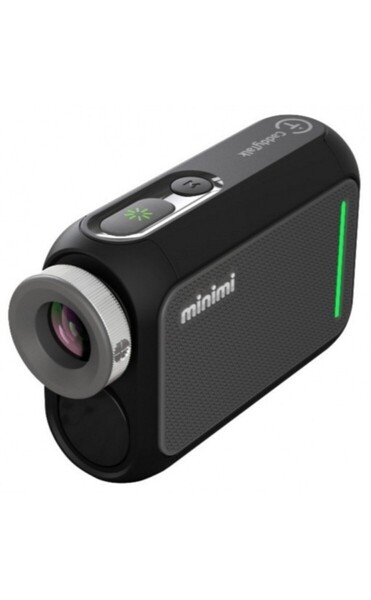 新品★レーザー距離計 キャディトーク minimi (ミニミ) ブラック Small is Beauty レーザー 距離測定器 軽量 コンパクト ゴルフ CaddyTalk