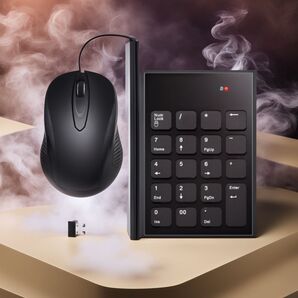 ワイヤレステンキー&マウス USBレシーバー