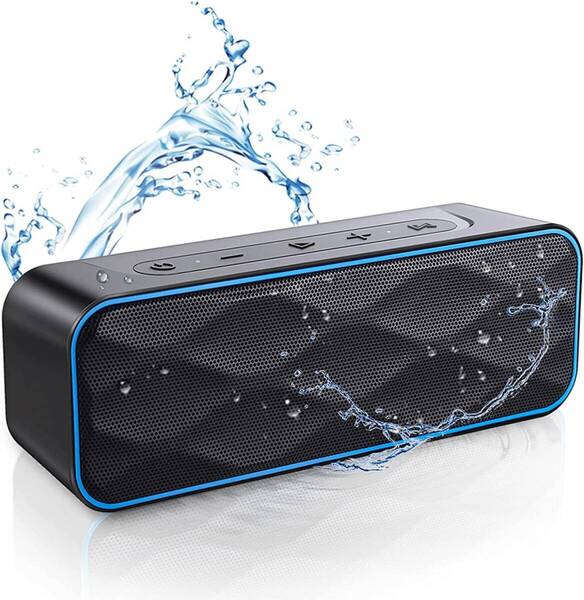 使いやすい Bluetoothワイヤレススピーカー IPX7防水 ブルートゥース