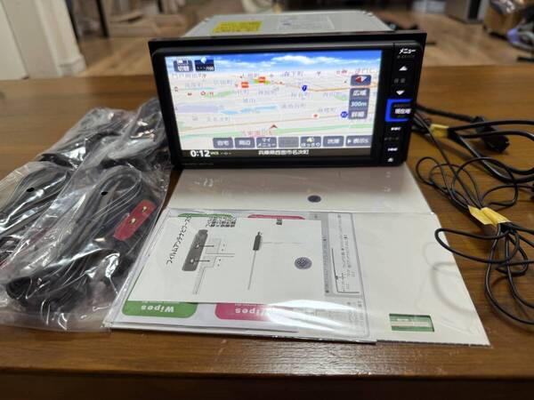 ダイハツ 純正 オプション メモリーナビ NMZK-W71D 08545-K9146 2023年最新地図 新品アンテナ付 フルセグ/DVD/Bluetooth/USB/SD