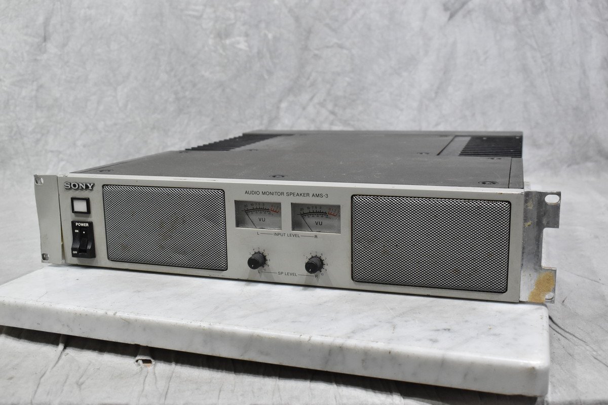 SONY AMS-100 モニタースピーカー ソニー ラックマウント スピーカー SONY AMS-100 モニタースピーカー ソニー ラックマウント