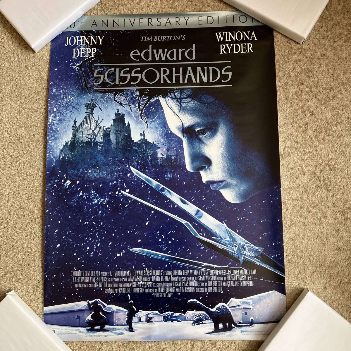 ジョニー・デップ 映画館販促用B2ポスターポスター 2枚セット