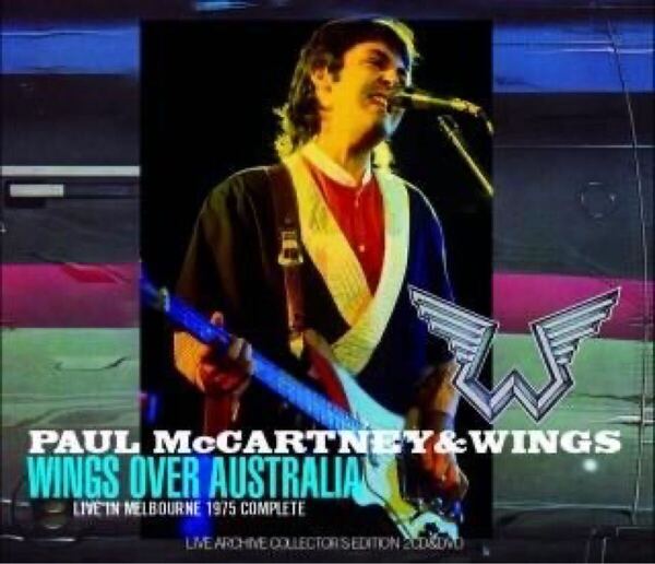 PAUL McCARTNEY&WINGS / WINGS OVER AUSTRALIA - LIVE IN MELBOURNE 1975 COMPLETE(2CD+1DVD)新品輸入プレス盤