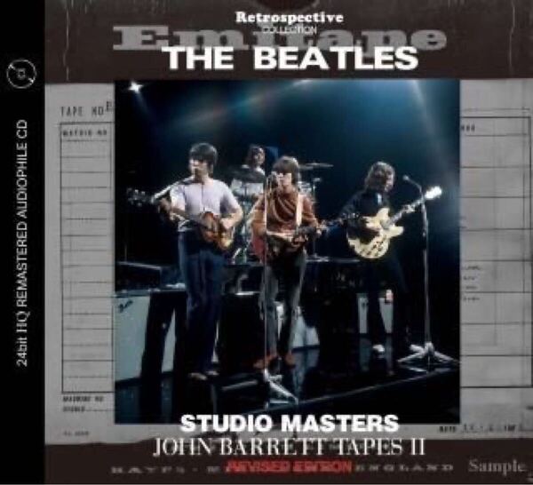 THE BEATLES/ STUDIO MASTERS- JOHN BARRETT TAPES II(RIVISED EDITION) 24bit HQ REMASTERED AUDIOPHILE 新品輸入プレスCD