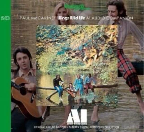 PAUL McCARTNEY/ WINGS WILD LIFE : AI - AUDIO COMPANION DIGITAL REMASTERS 新品輸入プレス盤2CD
