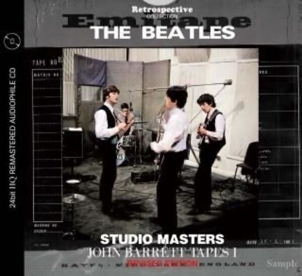 THE BEATLES / STUDIO MASTERS - JOHN BARRETT TAPES I (RIVISED EDITION) 24bit HQ REMASTERED AUDIOPHILE 新品輸入プレスCD