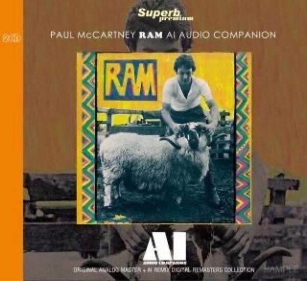 PAUL McCARTNEY / RAM: AI - AUDIO COMPANION + AI REMIX DIGITAL 新品輸入プレス2CD Superb Premium