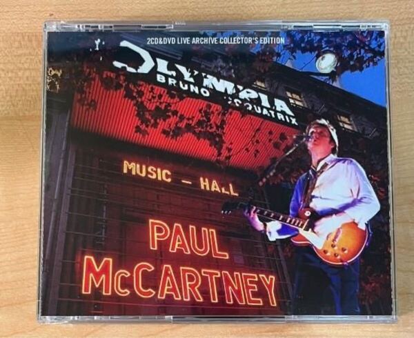 PAUL McCARTNEY / LIVE AT THE OLYMPIA プレス盤2CD+プレス盤1DVD