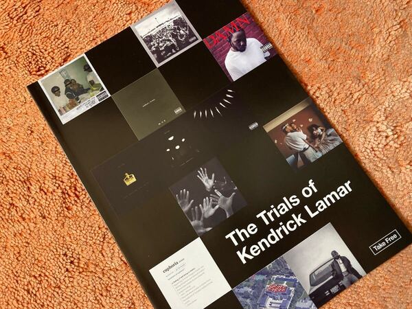 ケンドリック・ラマー 84ページ冊子 ユニバーサル Kendrick Lamar