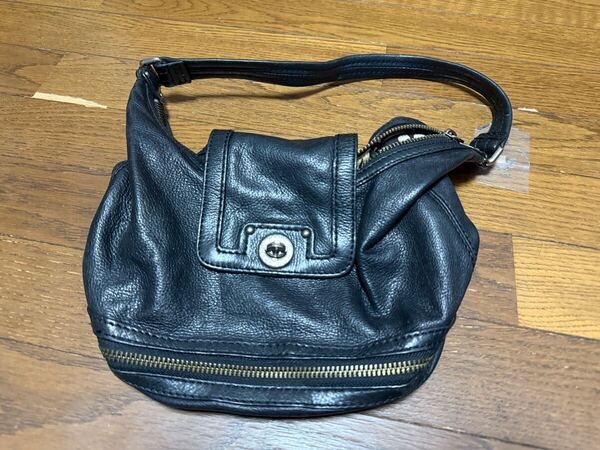 MARC BY MARC JACOBS マークバイマークジェイコブス ワンショルダーバッグ トート ハンド レザー 本革 カバン かばん 鞄 黒 ブラック