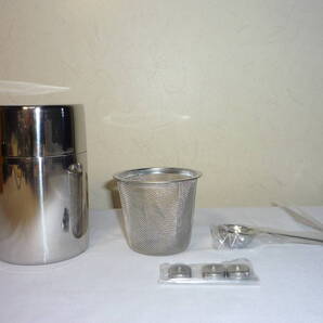 【逢絢亭・新品】茶道具 水屋道具 抹茶篩 抹茶篩缶 近藤さんの茶ふるい缶 普通サイズ 紙箱入り