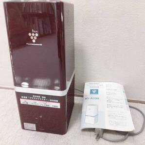 USED☆プラズマクラスターイオン発生機 SHARP シャープ IG-A100-R 2009年製 動作確認済み(ワインカラー / ボルドー色)