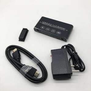 HDMI分配器 スプリッター 1入力4出力 4K/60Hz HDMI2.0/HDCP2.2対応 18Gbps 4ポート 同じ映像を4画面同時出力 PS4/PS5/FireTVに対応 A3043