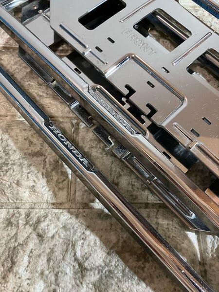 ホンダ純正ナンバーフレーム ステップワゴン フリード フィット N-BOX N-WGN ヴェゼル ナンバーフレーム シビック フロント