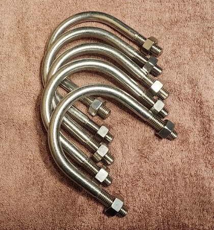 ステンレス製Uボルト M12×65A 5本セット