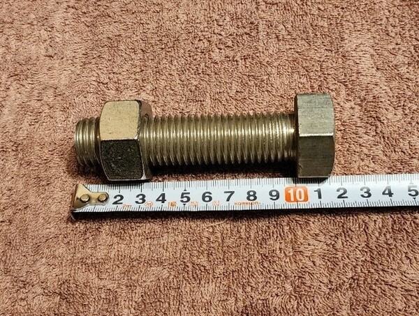 SUS304 ステンレス M24×100mm ボルト ナット 未使用保管品