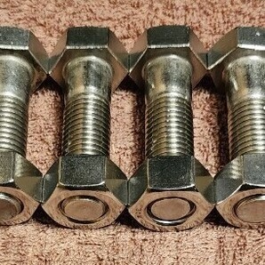 SUS304 ステンレス M16×55mm ボルト ナット 8本セット 未使用保管品