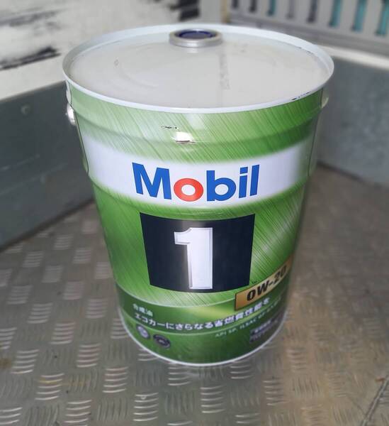 モービル1 Mobil 1 0W-20 20L API SP ILSAC GF-6A 未使用品 Mobil 合成油 ハイブリッド車、省燃費車、軽自動車