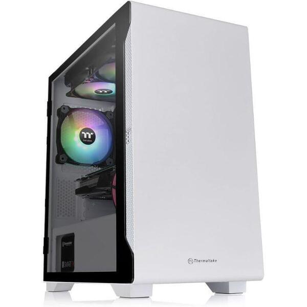 【新品未使用】Thermaltake S100 TG Snow Edition ミニタワー PCケース