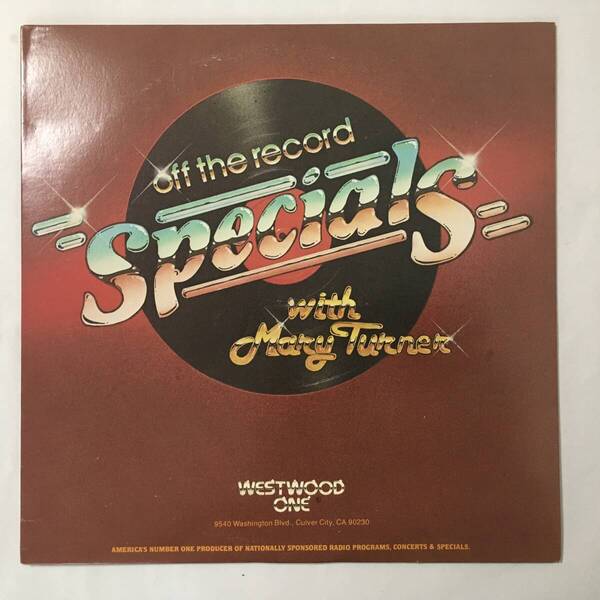 38 SPECIAL OFF THE RECORDS SPECIAL FEATURING 38 SPECIAL US盤 SHOW #91-30