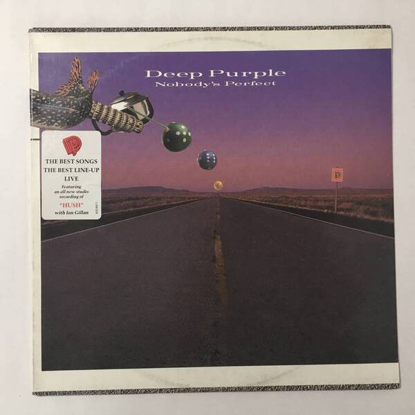 AUSTRALIA DEEP PURPLE NOBODY'S PERFECT オーストラリア盤 RARE!!