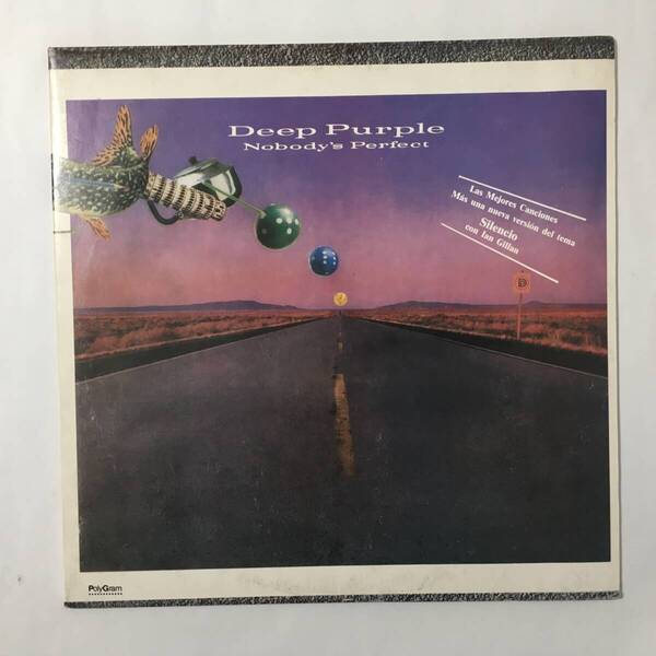 ARGENTINA DEEP PURPLE PERFECT STRANGERS PROMO アルゼンチン盤 RARE!!