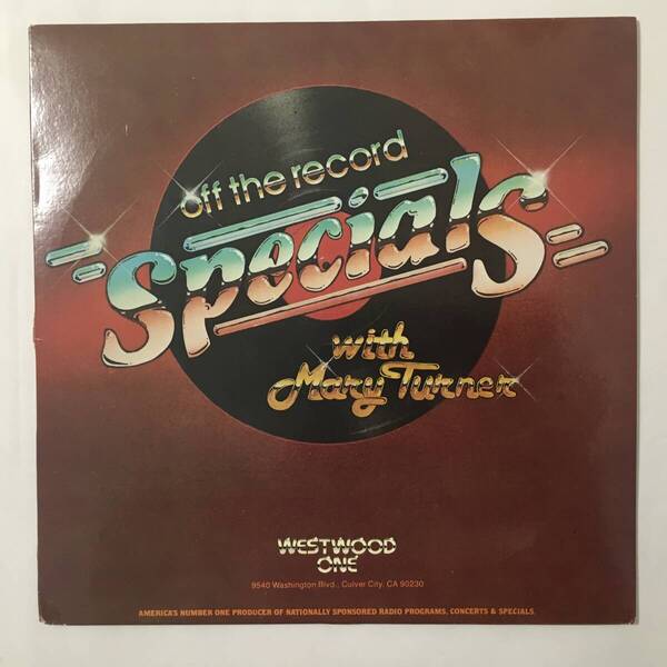 DEEP PURPLE OFF THE RECORD SPECIALS US盤 SHOW 90-52 PROMO