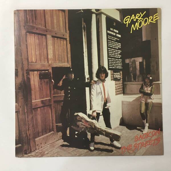 AUSTRALIA GARY MOORE BACK ON THE STREET オーストラリア盤 GATEFOLD RARE!!