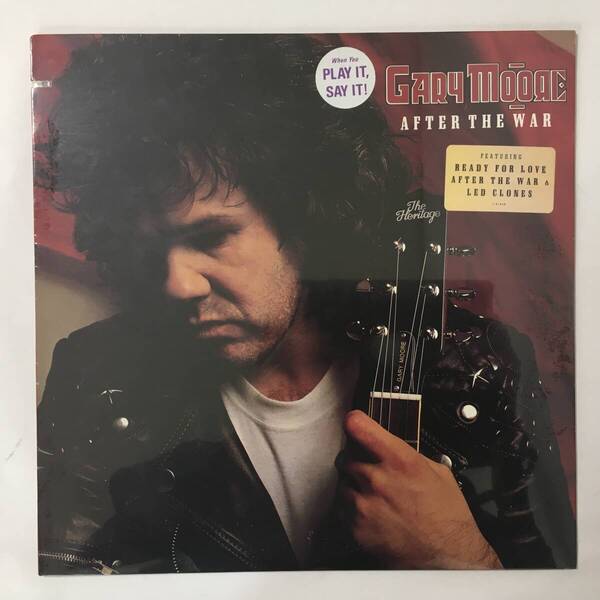 PROMO GARY MOORE AFTER THE WAR US盤 SEALED 新品未開封