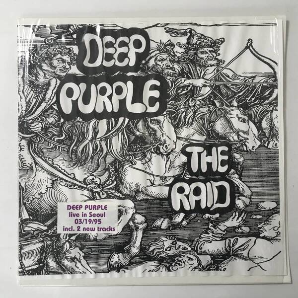 DEEP PURPLE THE RAID LIVE IN SEOUL 03/19/95 LIMITED EDITION 50 COPIES ONLY 16/50 ドイツ盤?