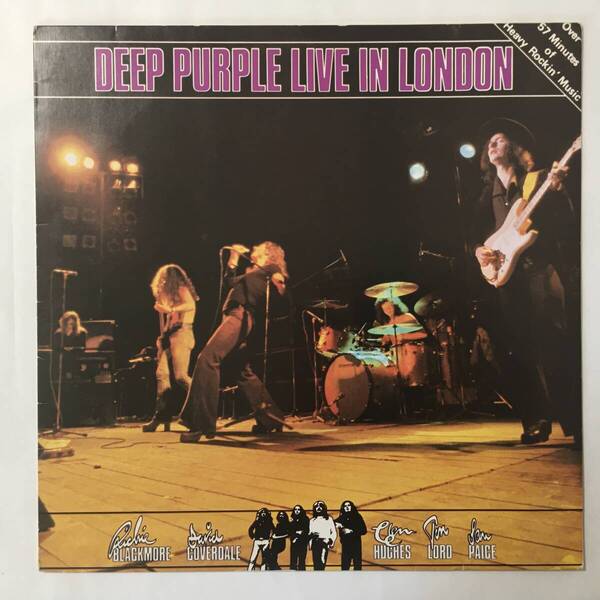 BRAZIL DEEP PURPLE DEEP PURPLE LIVE IN LONDON ブラジル盤